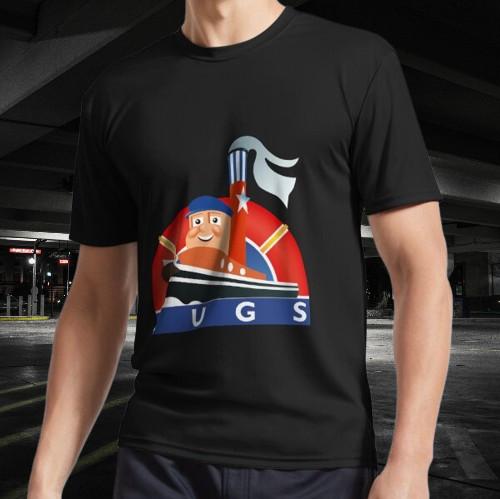 

TUGS Logo Active T-Shirt - 1900s Active T-Shirt Funny Size S to 5XL 4XL