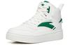 Anta Slip Resistant High top Skateboard Shoes Men's White Green