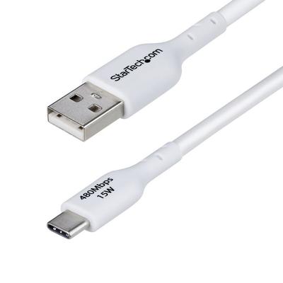 USB-Kabel - STARTECH - USB-A auf USB-C - 3 m - Schnellladung 3A - Weiß