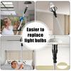 Yousheng Light Bulb Changer with Suction Cup Kit Easy to Operate High Reach Light Bulb Changer with Pole Light Bulb Removal Tool