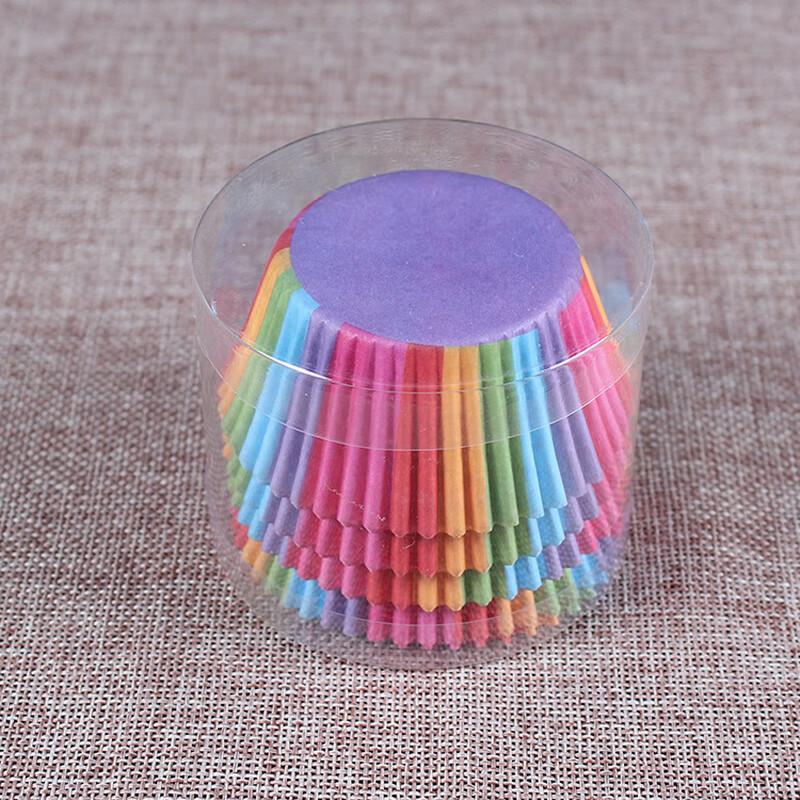 Changbaosen Rainbow Cake Paper Cups
