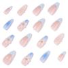 Le Fan 3D Flower Almond-Shaped Wearable Nails in Short Length