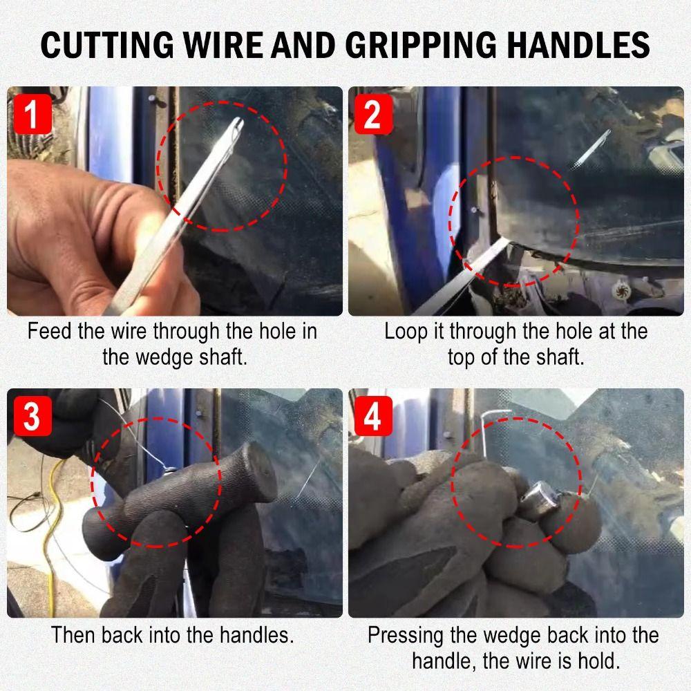Zinc Zinc Alloy Steel Auto Glass Removal Tools Universal Windshield Installation Tools Automotive Repair
