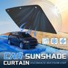 Car Window Shades Driver Window Shade Suction Cup Bocker UV Protection Shield Cover Breathable Privacy Screen Cooling For
