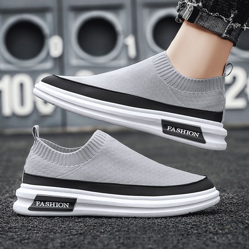 Slip-on Man Shoe Gray Summer Footwear Offer Classic Original Walking Sneakers Designer Luxury Comfortable Casual Shoes for Men