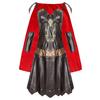 Costume da Guerriera Spartana Medievale da Donna - Outfit di Halloween da Gladiatrice Greca
