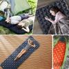 Outdoor Camping Inflatable Mattress Sleeping Pad With Pillows Ultralight Air Mat Built In Inflator Pump For Travel Hiking