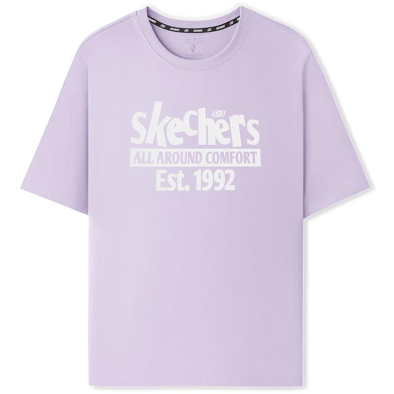 Skechers Unisex Short Sleeve Casual T-Shirt XS