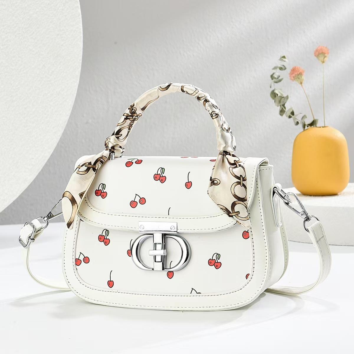Yiran Furniture Nieuwe Patchwork Bedrukte Kleurblok Handtas Kleine Geur High-end Schoudertas Multifunctionele Grote Capaciteit Crossbodytas .