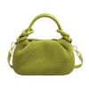 Borsa Intrecciata Fatta a Mano, Borsa a Secchiello, Borsa a Tracolla da Braccio, Borsa a Spalla da Pendolare, Borsa a Tracolla di Grande Capacità