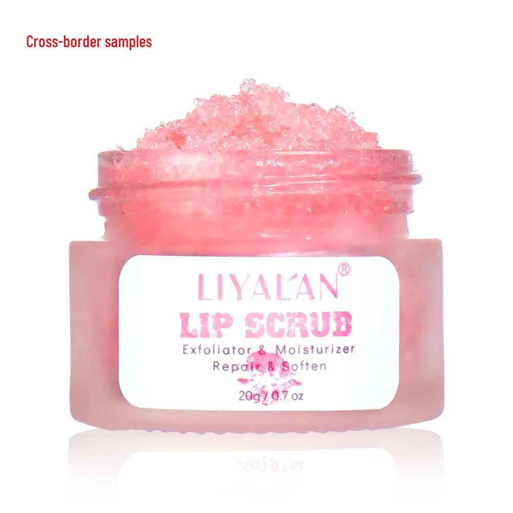 

Клубничный сахарный скраб для губ: Отшелушивает, Смягчает и Увлажняет для Гладких, Обновленных Губ