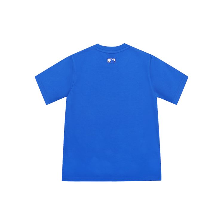 MLB Los Angeles Dodgers Printed Dopamine Nautical Crew Neck Short Sleeve T-Shirt Unisex T-Shirt Blue 31TS05031-07U