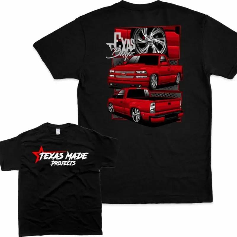 Texas Bubble Eye T Shirt Double Sided Retro Y2K Oversized Graphic Tee Unisex T-Shirt XL