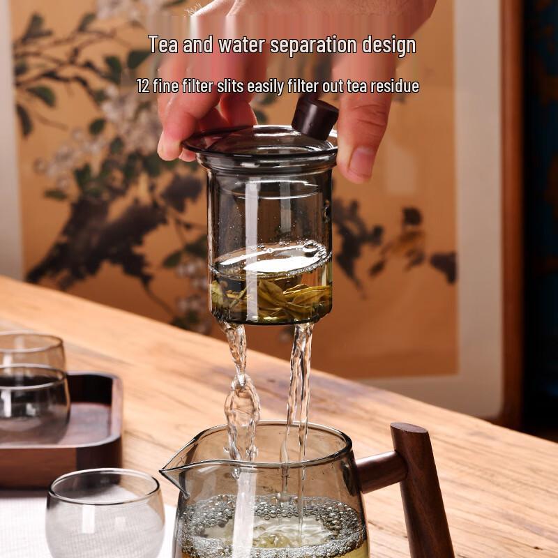 Heat-Resistant Glass Kung Fu Teaware Gift Set