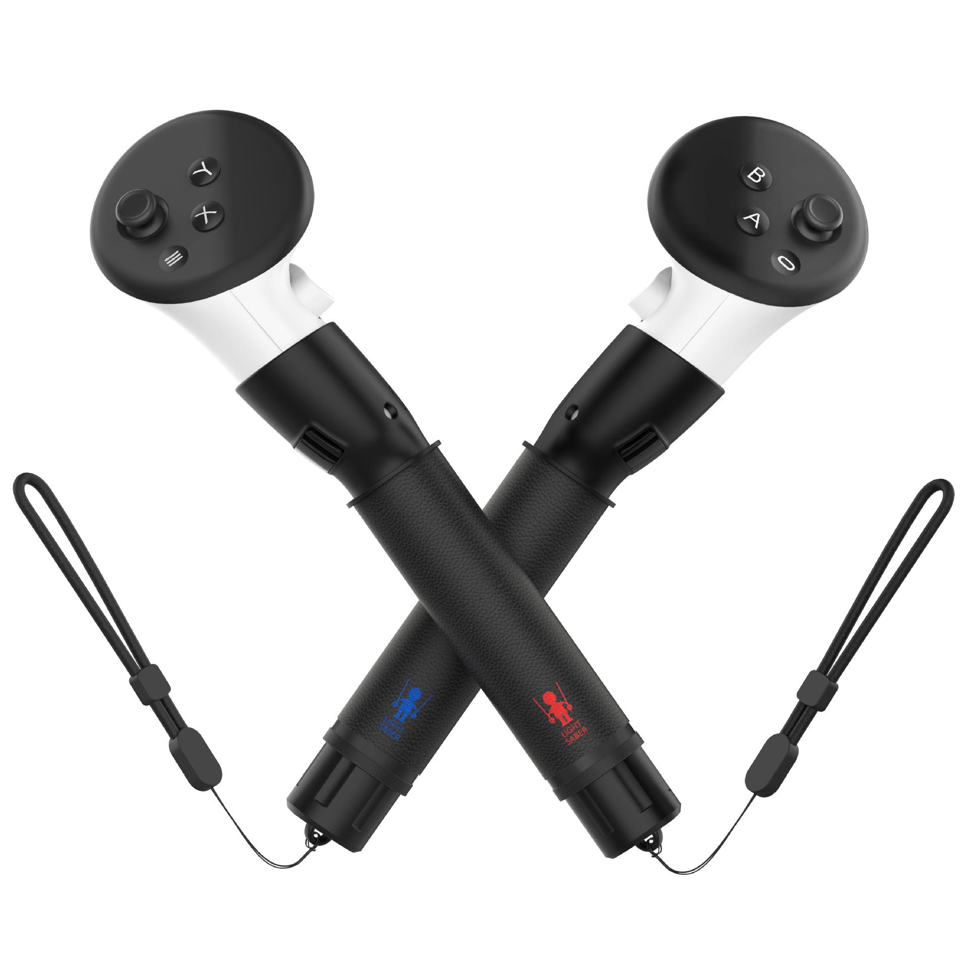 

2-Section VR Lightsaber Golf Accessories for MetaQuest 3/Quest 3 Controllers