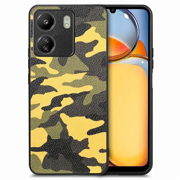 

Чехол для мобильного телефона Xiaomi Redmi 13C 4G/Poco C65 4G, камуфляжный защитный чехол с точным вырезом для линзы