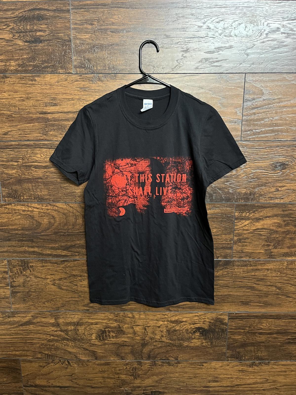 At the Drive-In Band tee -That This Station Shall Live Shirt L