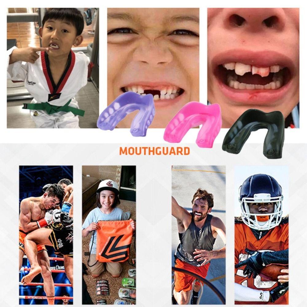 EVA Teeth Protection 7 Colors Boxing Gum Shield Sports Safety Football Tooth Brace  Unisex