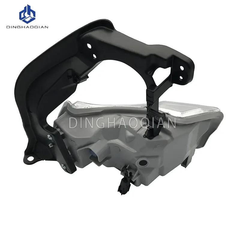 LED DRL LED Fog Lights for Toyota Highlander 2014 2015 2016 2017 2018 Headlight Driving Lamps Front Bumper Fog Lamp Fog Light