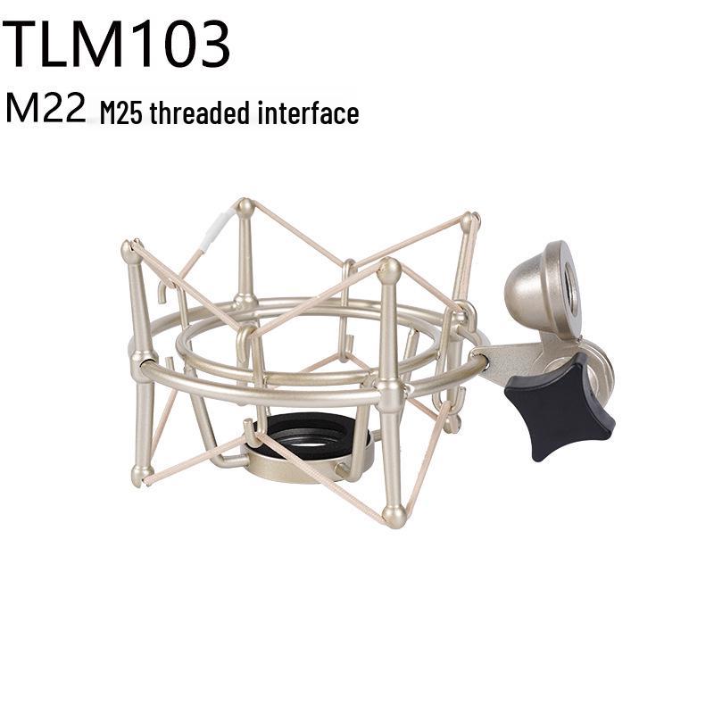TLM103 Metal Shock Mount for Senhai MK4 Condenser Microphone with Stand for Live Broadcast