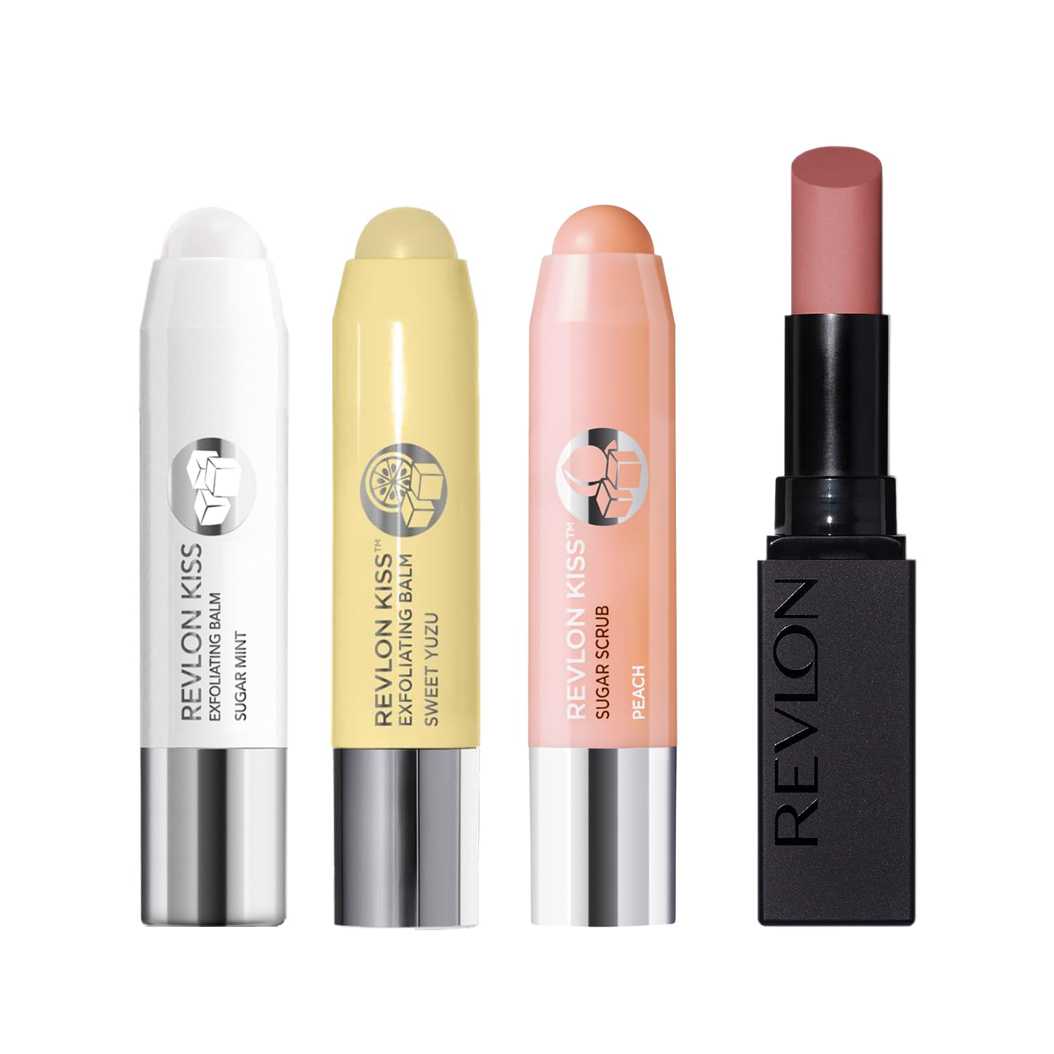 

Revlon Kiss Сахарный скраб EC Лимитированный набор 2024 (02) - Отшелушивающий уход для губ