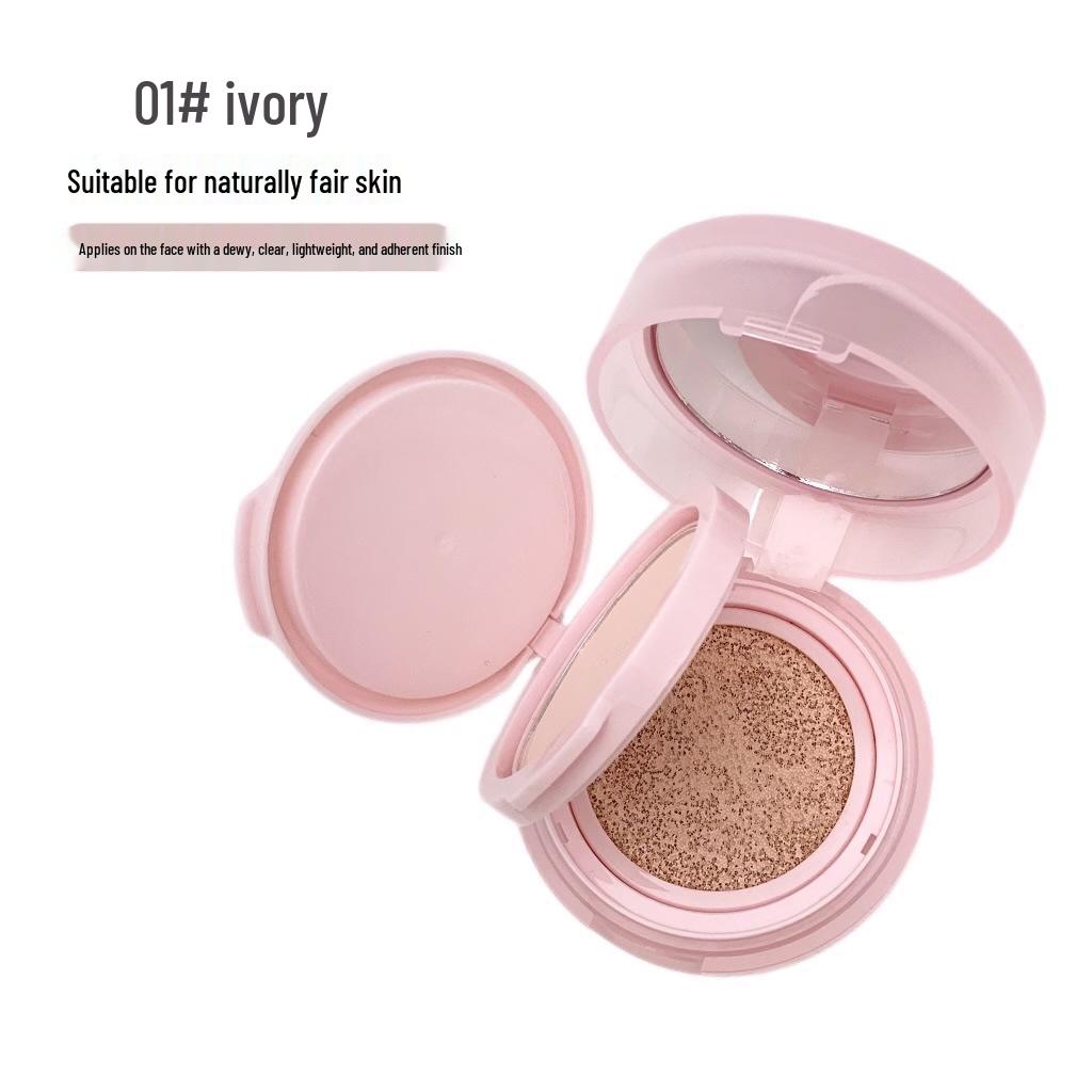 Gegebear Double Layer Nude Cushion Foundation - Matte, Long-Lasting, Affordable, for Youthful Look