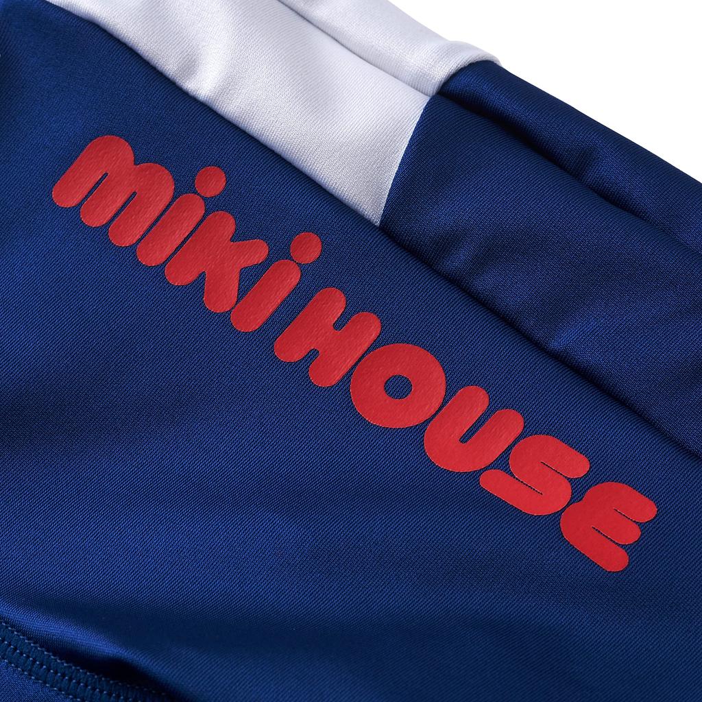 Logo Pool UV Vyrobeno pro Tmavě modré [MIKI HOUSE] Plavky, 3/4 délka, Plavky, Plavání, Ochrana, Chlapci, Japonsko, Miminka, Děti, Děti,