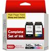 Cartouche d'encre - 545-546 XL - Compatible Canon - Impression jusqu'à 350 pages - Pack de 2