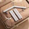 1Pc Travel Telescopic Clothes Drying Rack, 1pc Mini Portable Folding No-Trace Hanger for Home & Business Trip