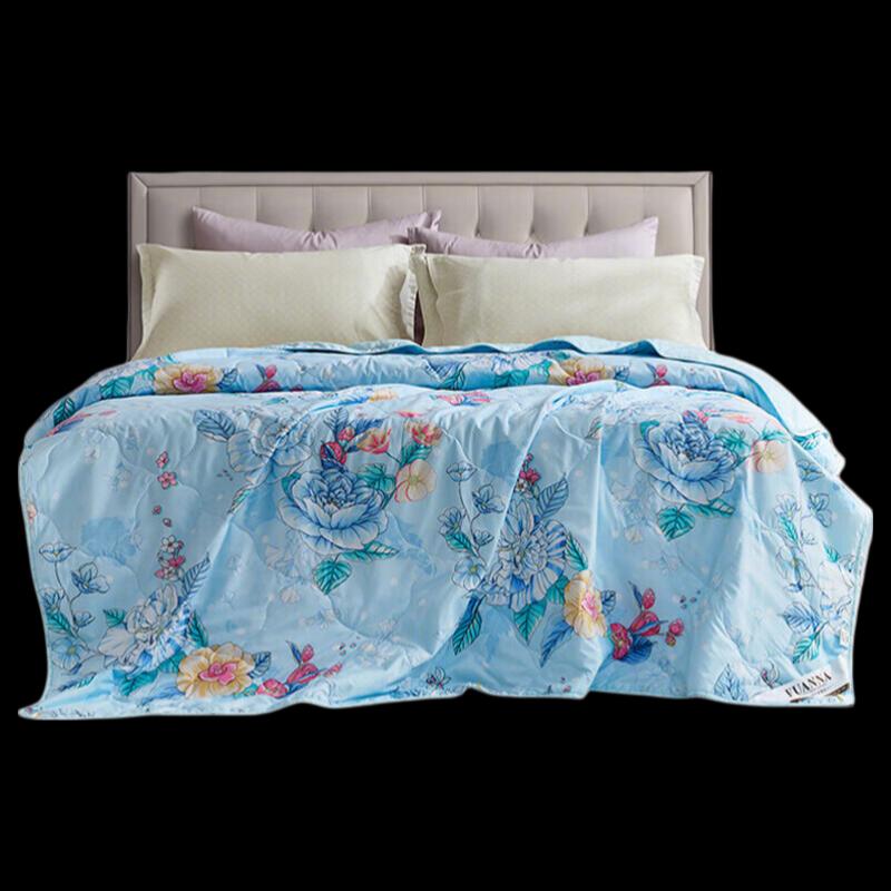FUANNA 7-Hole Antibacterial Washable Summer Quilt