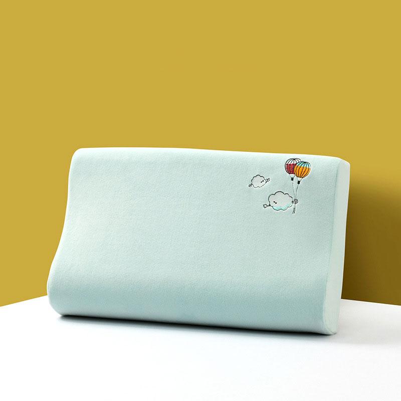 Latexový zimní termo povlak na polštář Baby sametově praný dětský polštář na polštář Memory Povlak na polštář vyšívaný jednobarevný plyšový polštář