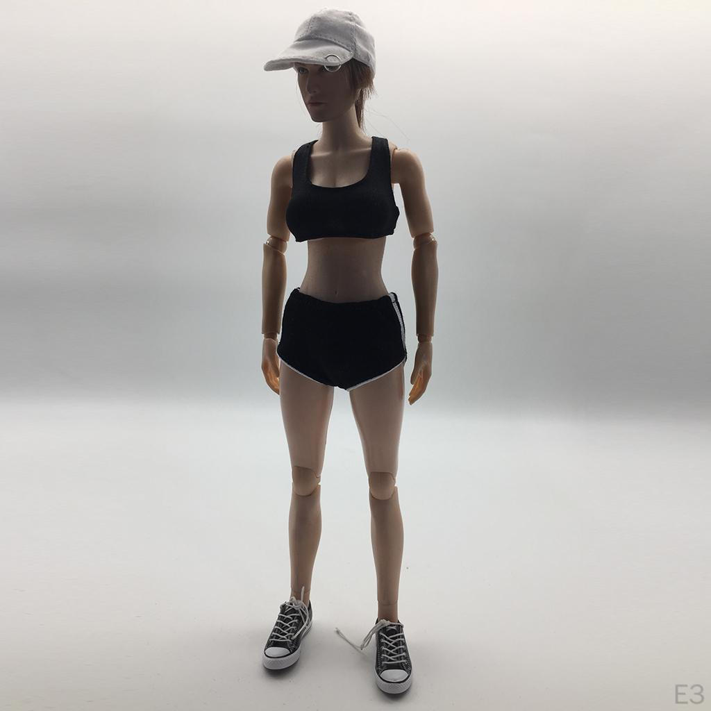 1/6 Female Athletic Clothing for 12'' Dolls
