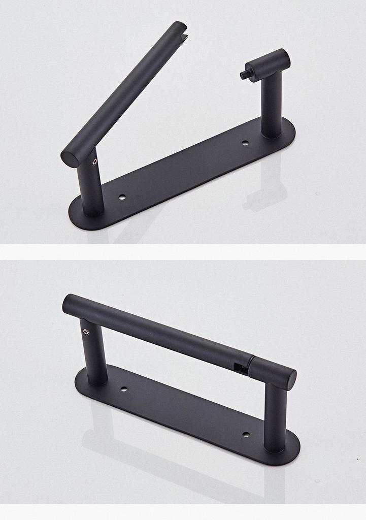 Custom No-Drill Rotating Stainless Steel Toilet Paper Holder for Bathroom Wall