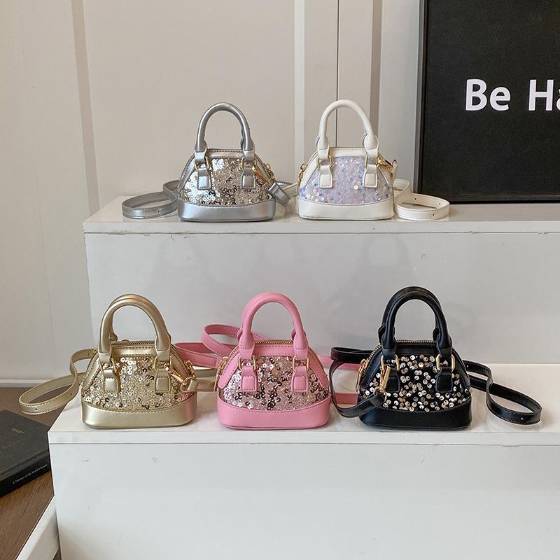 Mini Sequined Small Bag Summer 2025 Mori Fashion Niche Shoulder Bag Women's Versatile Messenger Shell Bag Tide