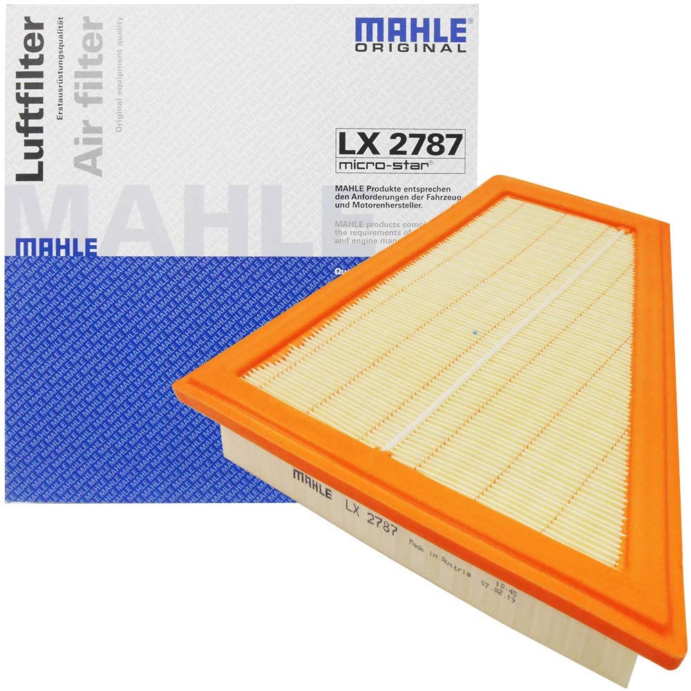 MAHLE Air Cleaner Filter for BMW 5 Z4 28i Please Confirm Model Made by the OEM Filter Series, X1, (F07, F10, F11, E84, E89), 523i, 528i, 20i, 23i,