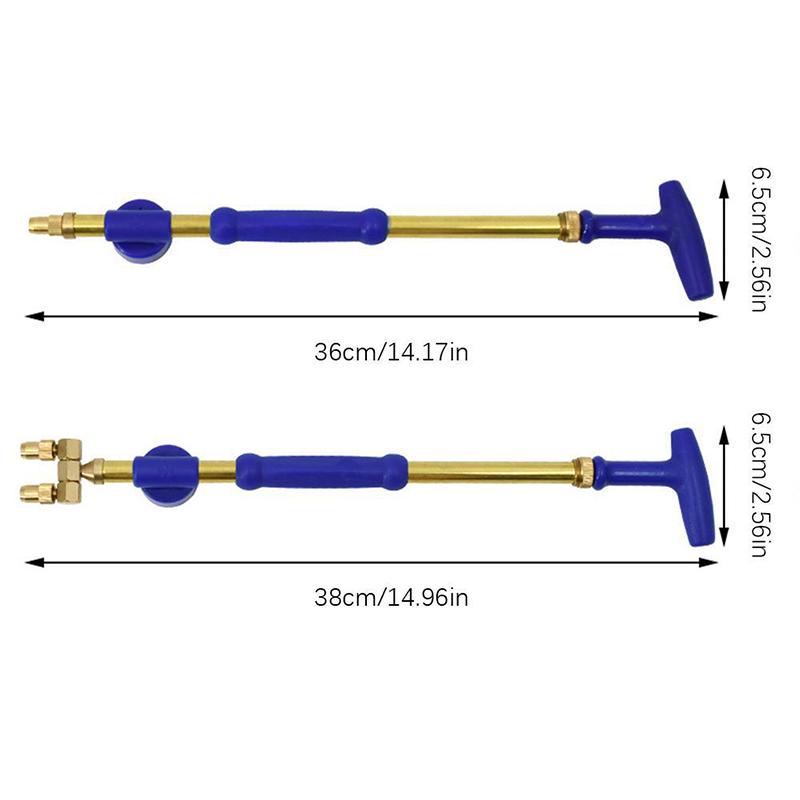 Reciprocating Spray Single/Double Head Hand-Held Push-Pull Copper Pump Spray Household Manual Spray Metal Rod Micro Spray Spray