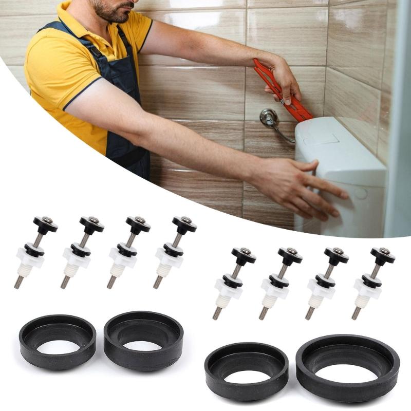 Efficient Toilet Cistern To Toilet Pan Fixing Fitting Toilet Tank Fasteners Split Seat Mounting Hardware Locking Nuts