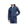 Adidas Chaqueta de Golf para Hombre Color Sólido con Estampado de Logo Ropa de Abrigo Azul HF6515