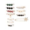 Tightening Pin Accessories Waist Pin Brooch Waistband Pin Dress Shawl Clips Clothing Brooches Set