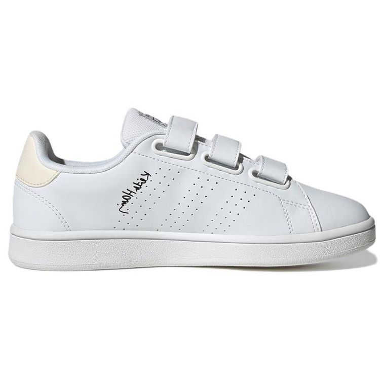 Adidas Keith Haring X  Neo Advantage Comfortable Slip-Resistant Durable Low-Top Skate Shoes Unisex Sneakers White GX3685