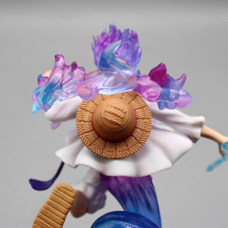 One Piece Figure Luffy Gear 5 Anime Figures Sun God Nika Luffy Figurine Pvc Statue Model Desk Decora Collectible Doll Gifts Toys