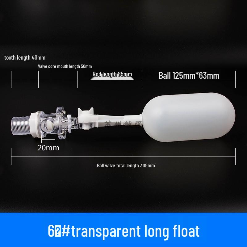 4-Point Adjustable Plastic Float Valve for Water Tanks
