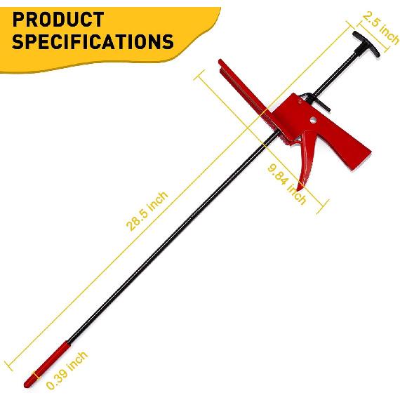 Brake Pedal Depressor Tool,Accelerator Pedal Depressor for Car Truck Vehicle Brake/Accelerator/Gas/Throttle/Clutch,Adjustable Shaft Max 28  for Car