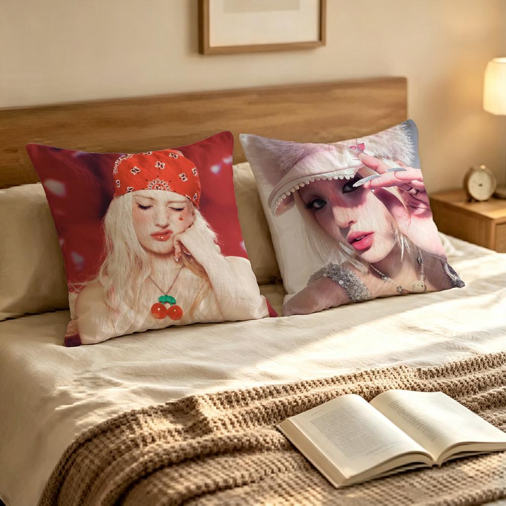 Singer Singer Somi Cushion Cover Pillow Cover Nordic Minimalist Throw Doublesided Print Cushion Case For Sofa Bedroom Decor