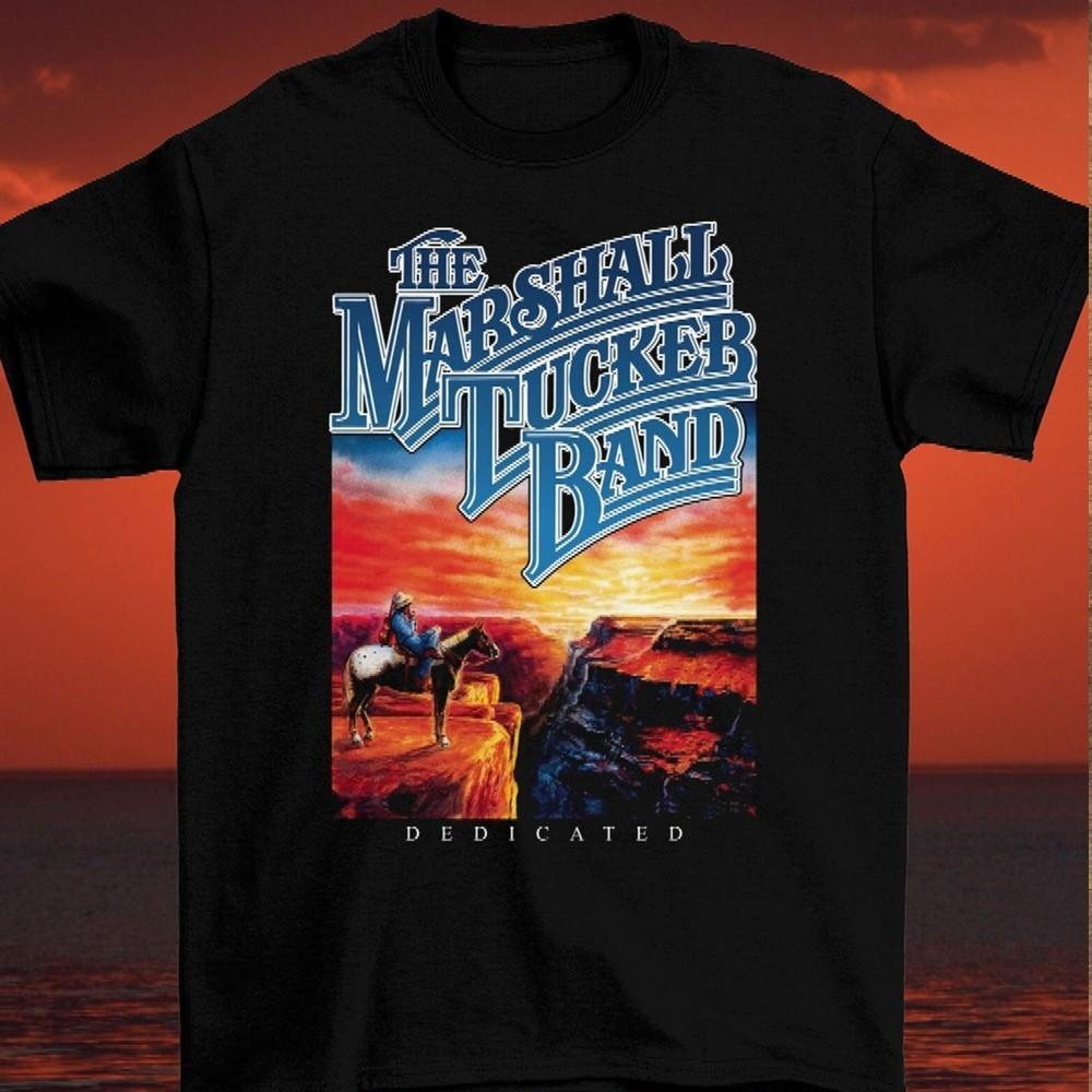 THE MARSHALL TUCKER Band Shirt Classic Black Unisex S-5XL 21D943 XXL