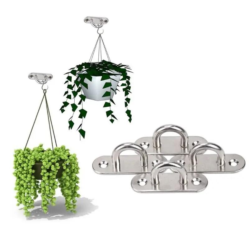 304-M6 M5 M8 Owalne Ucho Pokładowe Klamra Pokładowa Klamra U-bolt Zestaw Montażowy Żagla Cieniującego do Łodzi - Stal Nierdzewna 304 Klasy Morskiej