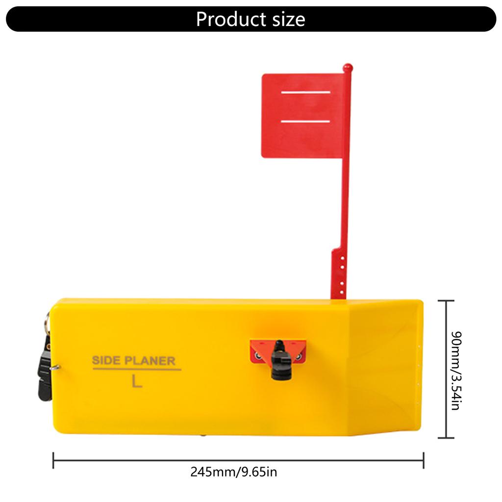 Quick Grip Snap Releases Planner Board Boats Fishing Side Planer Board Inset Planer Board Fishing Trolling Accessories