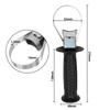Adjustment 60-65mm Electric Hammer Front Handle Replacement Impact Drill Holder For 26 Electric Hammer Accessories