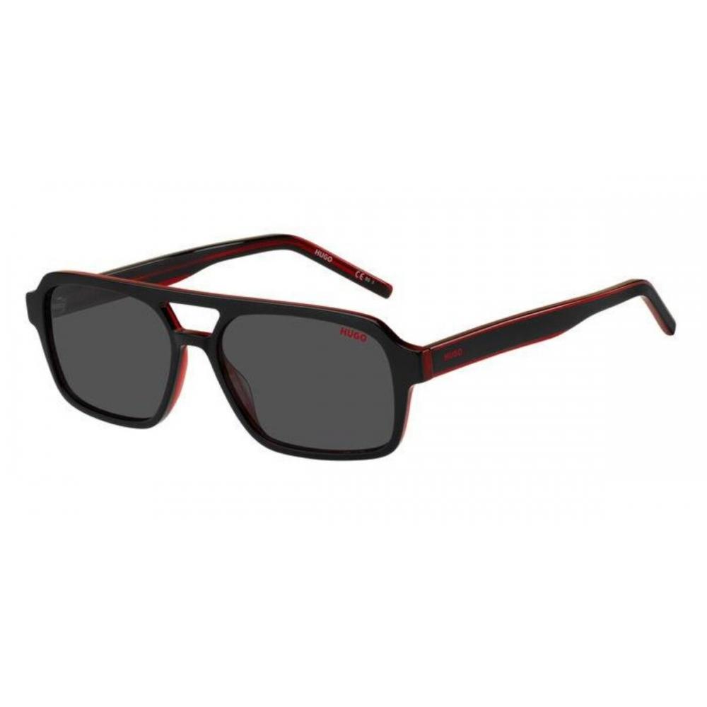 

Hugo Men SunglaSSeS Hg 1241 S Oit Ir Black On Red/56-15-145