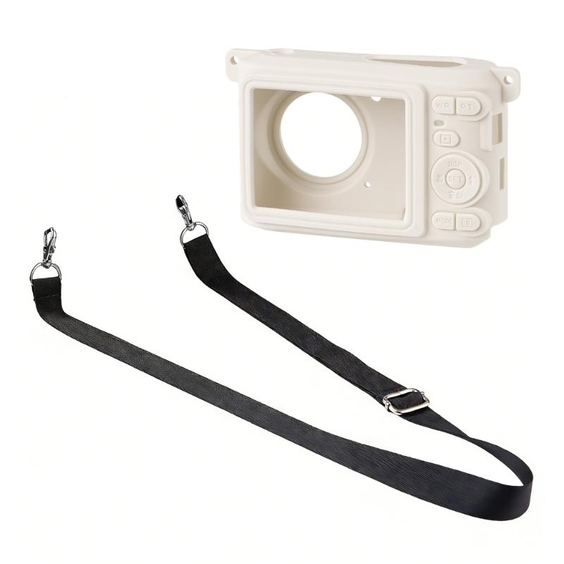 Premium Silicone Protective Cover For PIXPRO FZ45 Camera Case Shockproof Shell Durability Case with Shoulder Strap